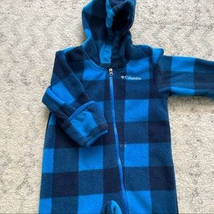 Columbia fleece snowsuit